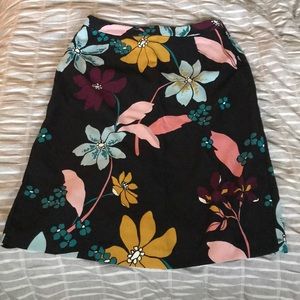 Floral Midi Skirt